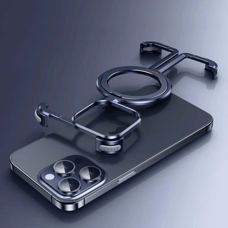 ZEERA Aluminum Alloy MagSafe Kickstand Cooling Case for iPhone & Samsung - Image 10