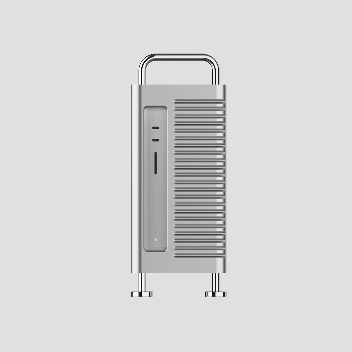 ZEERA MacForge Studio: CNC Aluminum Stand Mac Pro Case for Mac Studio M1/M2/M3 Ultra/M4 Max - Image 6