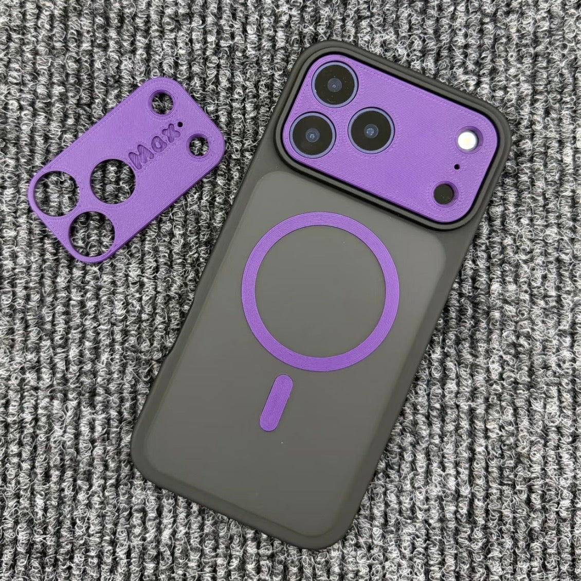 ZEERA MagPop Duo: Color-Block MagSafe Case with Lens Cover for iPhone Air & iPhone 17 Pro Max - Image 15