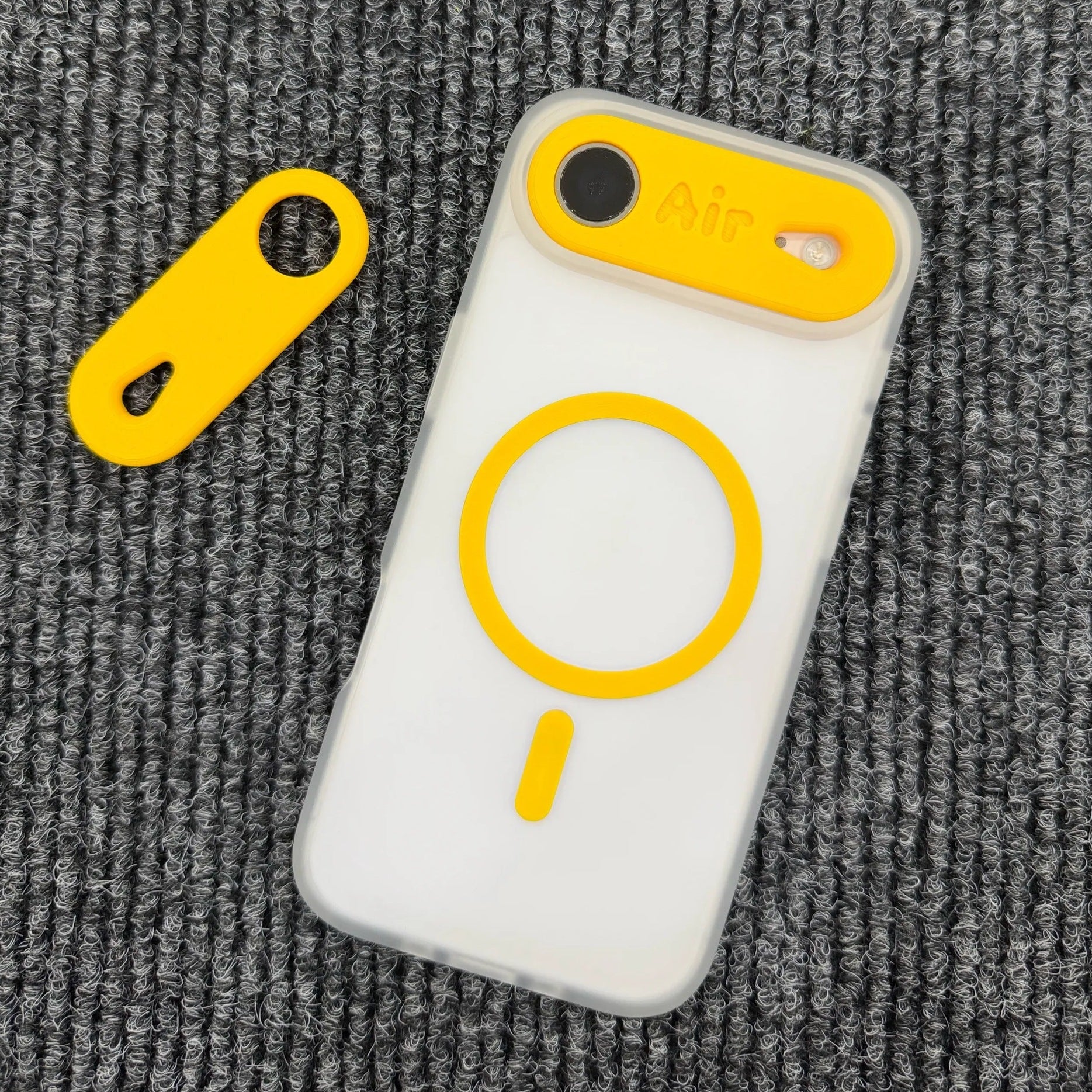 ZEERA MagPop Duo: Color-Block MagSafe Case with Lens Cover for iPhone Air & iPhone 17 Pro Max - Image 3