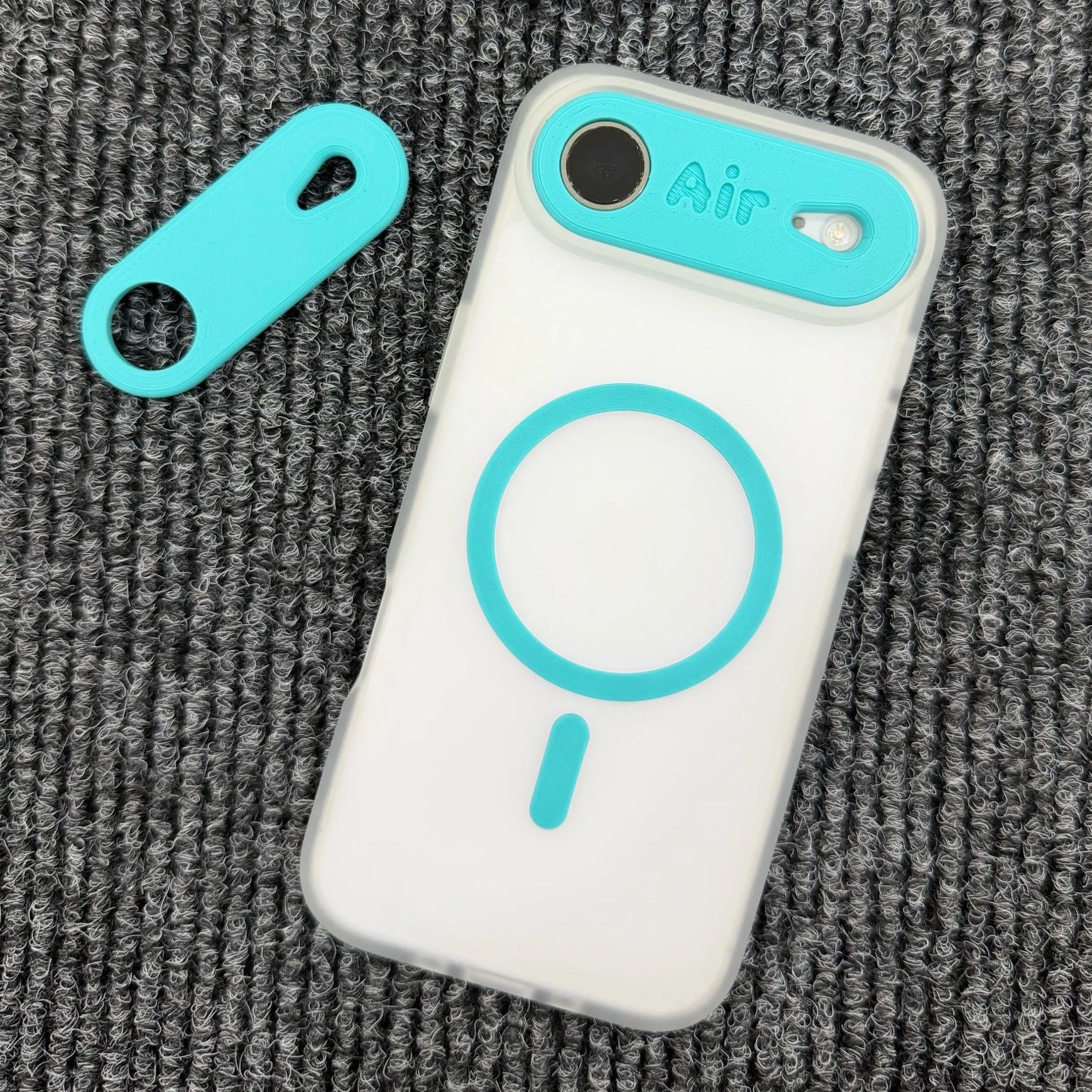 ZEERA MagPop Duo: Color-Block MagSafe Case with Lens Cover for iPhone Air & iPhone 17 Pro Max - Image 4