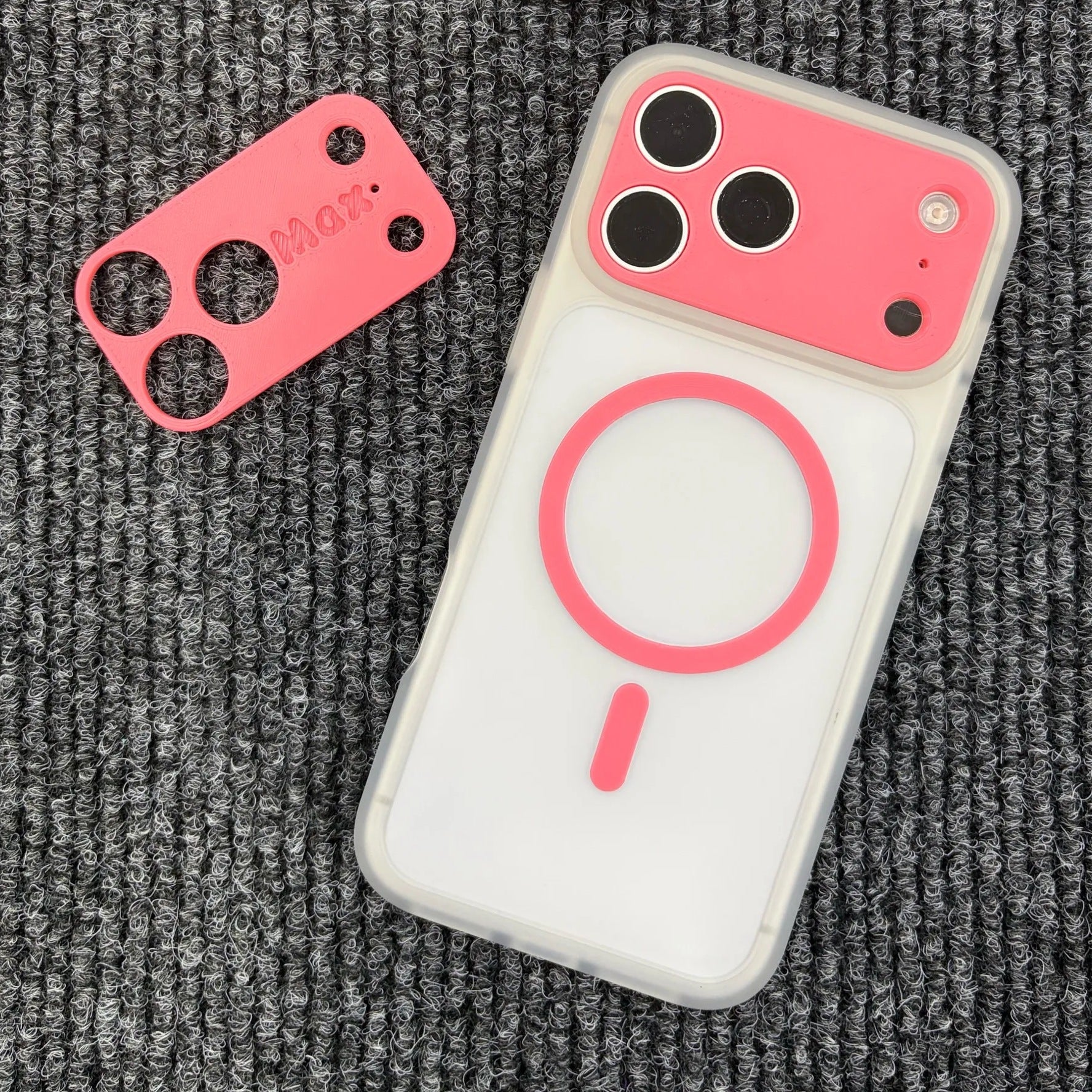 ZEERA MagPop Duo: Color-Block MagSafe Case with Lens Cover for iPhone Air & iPhone 17 Pro Max - Image 6