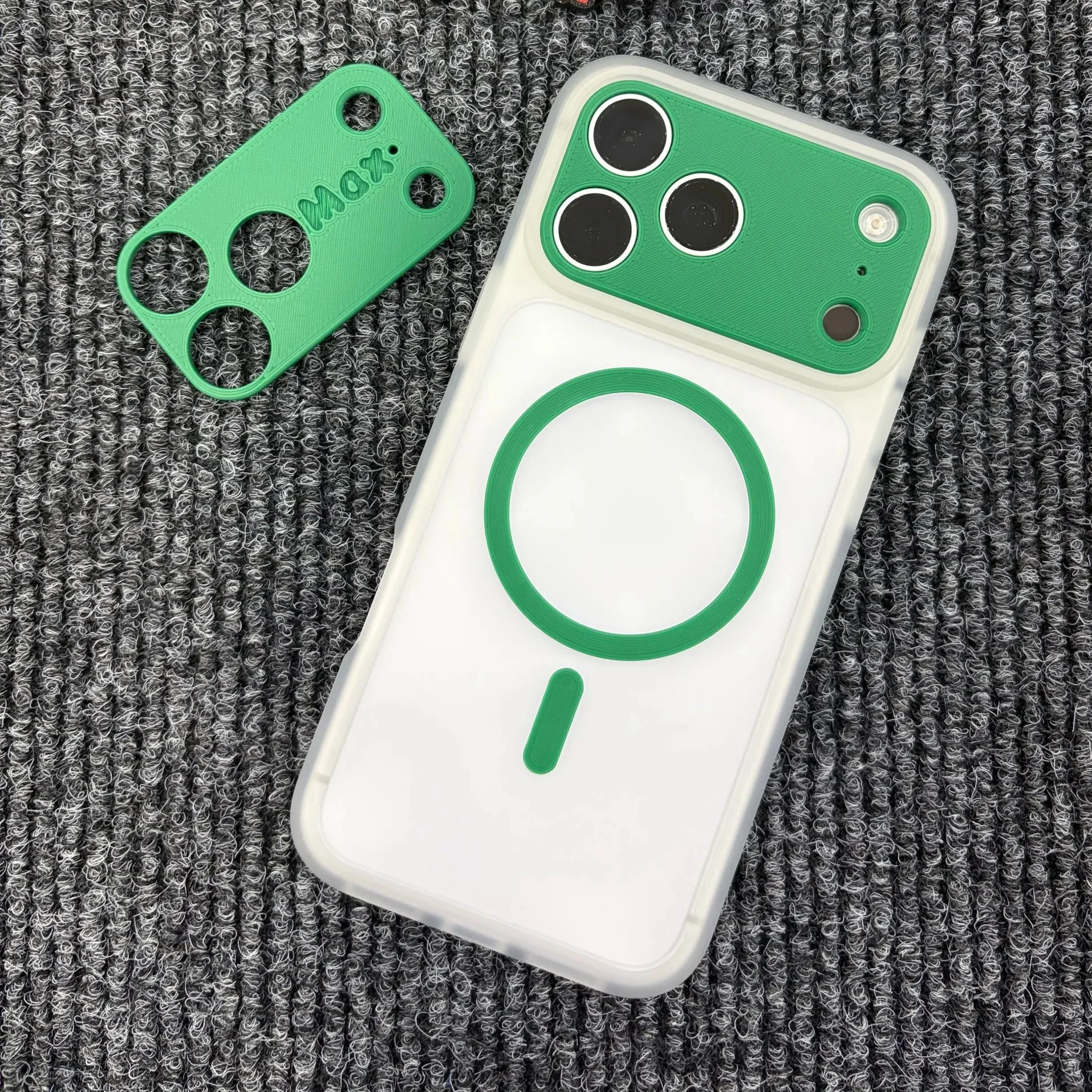 ZEERA MagPop Duo: Color-Block MagSafe Case with Lens Cover for iPhone Air & iPhone 17 Pro Max - Image 8