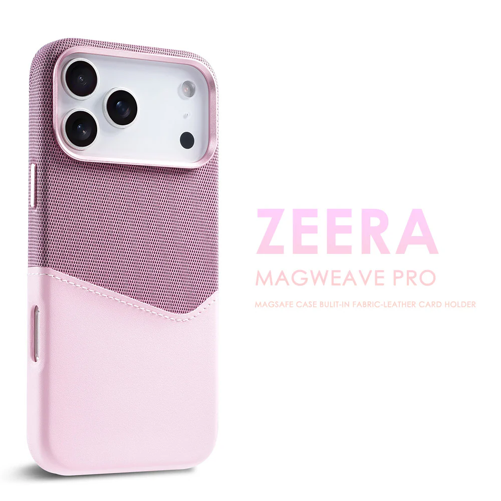 ZEERA MagWeave Pro : MagSafe Case with Built-In Card Holder for iPhone 17 Air, iPhone 17 Pro Max - Image 5