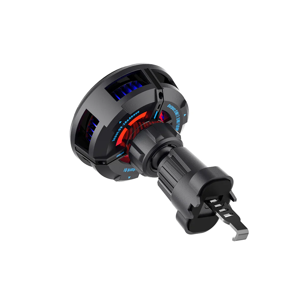 ZEERA SuVolt Gen4 Active Cooling Qi2 Car Mount Charger with MagSafe supports 15W Fast Wireless Charging - Image 4