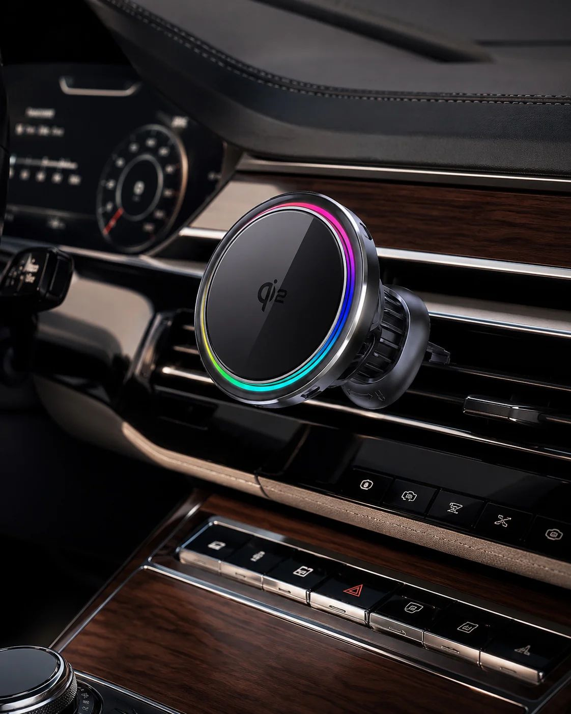 ZEERA SuVolt Gen5 Qi2.2 25W Car Charger – The Ultimate Active Cooling Magnetic Car Mount - Image 6